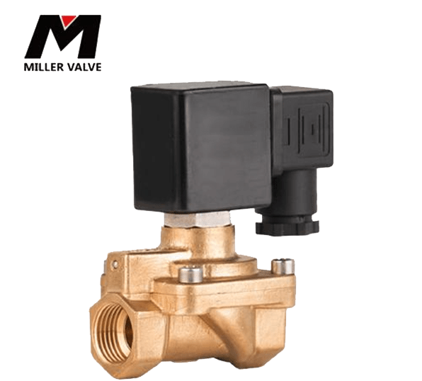 Miller solenoid valve for water